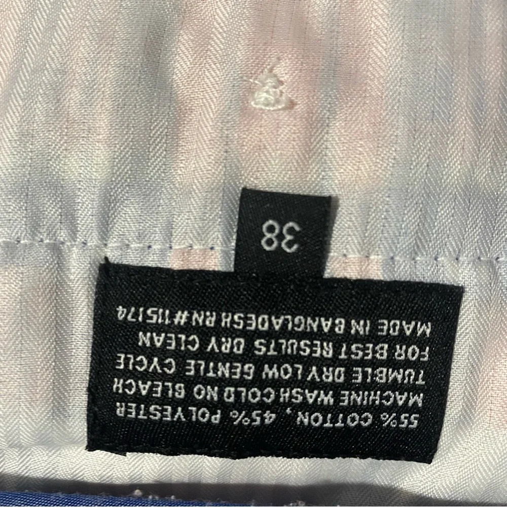 Linea Uomo Men’s Plaid Seersucker‎ Shorts Size 38 Coral and Blue